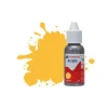 Humbrol - HUMBROL ACRYLIC DROPPER BOTTLE 14ML No 24 Trainer Yellow - Matt - DB0024