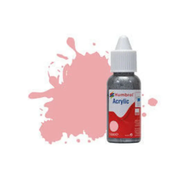 1577057 Humbrol - HUMBROL ACRYLIC DROPPER BOTTLE 14ML No 57 Pink Matt - DB0057