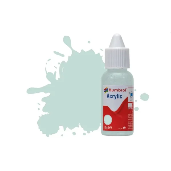Humbrol - HUMBROL ACRYLIC DROPPER BOTTLE 14ML No.65 Aircraft Blue Matt - DB0065