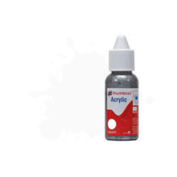Humbrol - HUMBROL ACRYLIC DROPPER BOTTLE 14ML No 135 Satin Varnish - Satin - DB0135