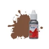 Humbrol - HUMBROL ACRYLIC DROPPER BOTTLE 14ML No 186 Brown - Matt - DB0186
