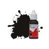 Humbrol - HUMBROL ACRYLIC DROPPER BOTTLE 14ML No 201 Black Metallic - DB0201