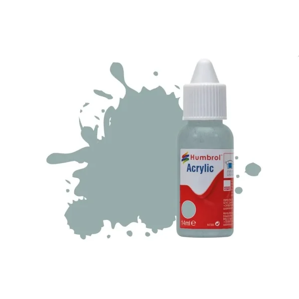 1577248 Humbrol - HUMBROL ACRYLIC DROPPER BOTTLE 14ML No.248 RLM 78 Himmelblau Matt - DB0248