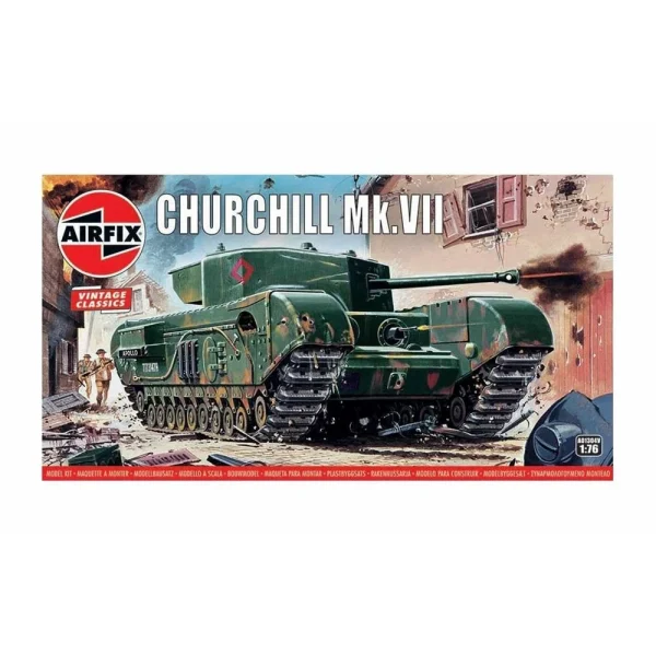 Airfix - Churchill Mk.VII Tank, Vintage Classics - A01304V