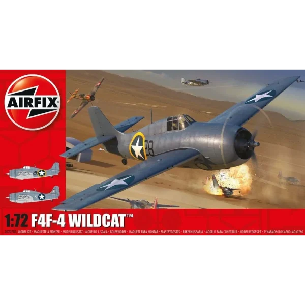 1602070 Airfix - Grumman F4F-4 Wildcat - A02070A