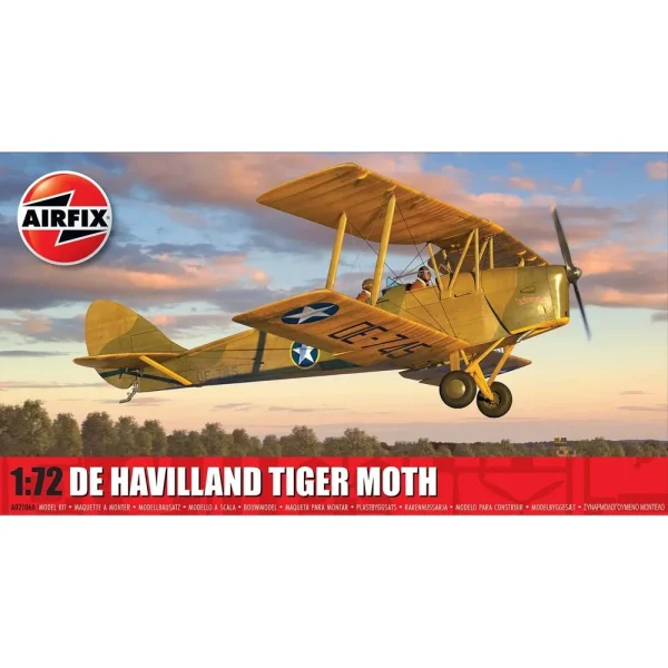Airfix - de Havilland Tiger Moth - A02106A