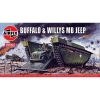 1602302 Airfix - Buffalo Amphibian LVT & Jeep - A02302V