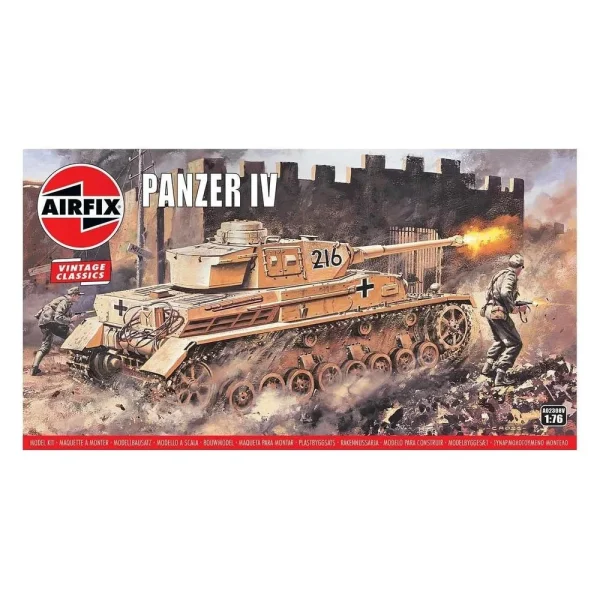 1602308 Airfix - Panzer IV F1/F2, Vintage Classics - A02308V