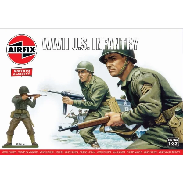 1602703 Airfix - WWII U.S. Infantry - A02703V