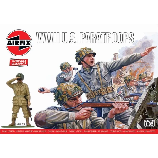 1602711 Airfix - WWII U.S. Paratroops - A02711V