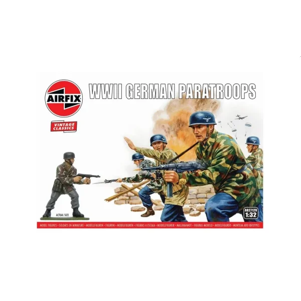 1602712 Airfix - WWII German Paratroops - A02712V