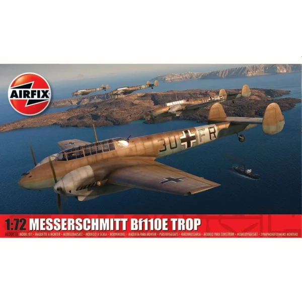Airfix - Messerschmitt Bf110E/E-2 TROP - A03081A
