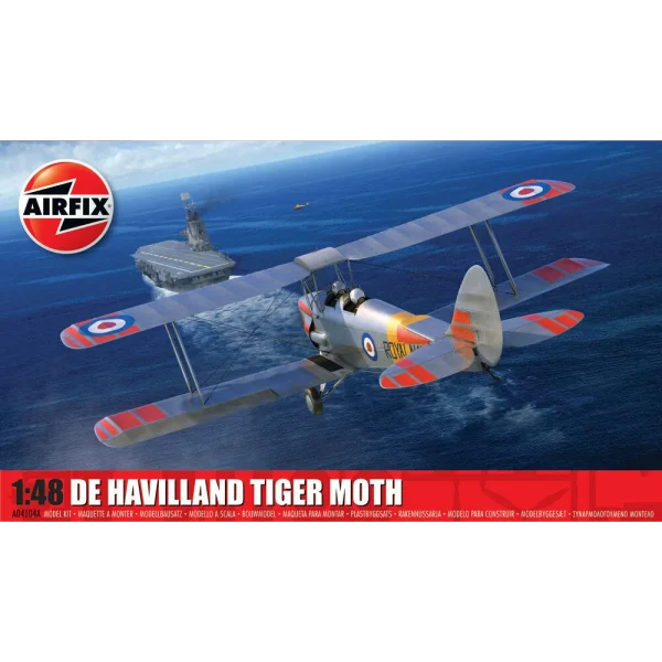 Airfix - De Havilland Tiger Moth - A04104A
