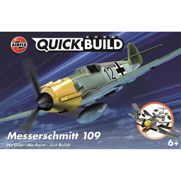 Airfix - QUICKBUILD Messerschmitt 109 - J6001
