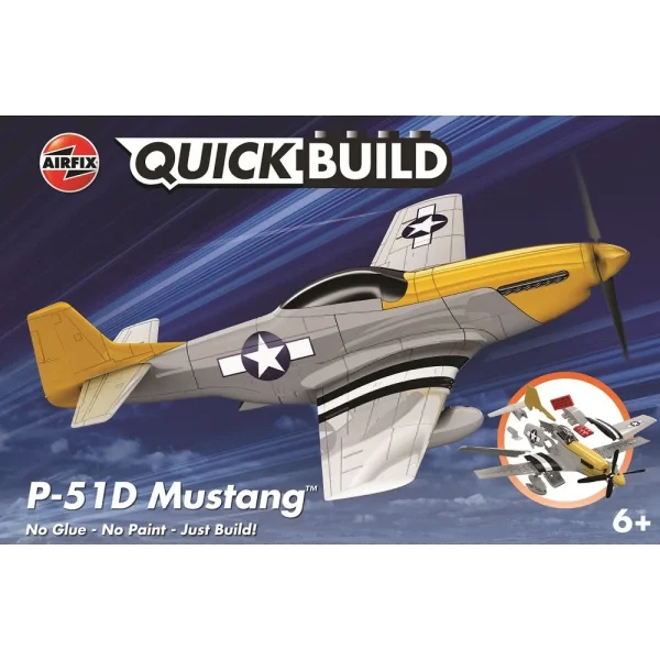 Airfix - QUICKBUILD P-51D Mustang - J6016