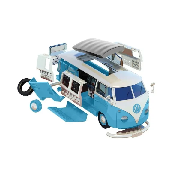 1606024-2 Airfix - QUICKBUILD VW Camper Van - Blue - J6024
