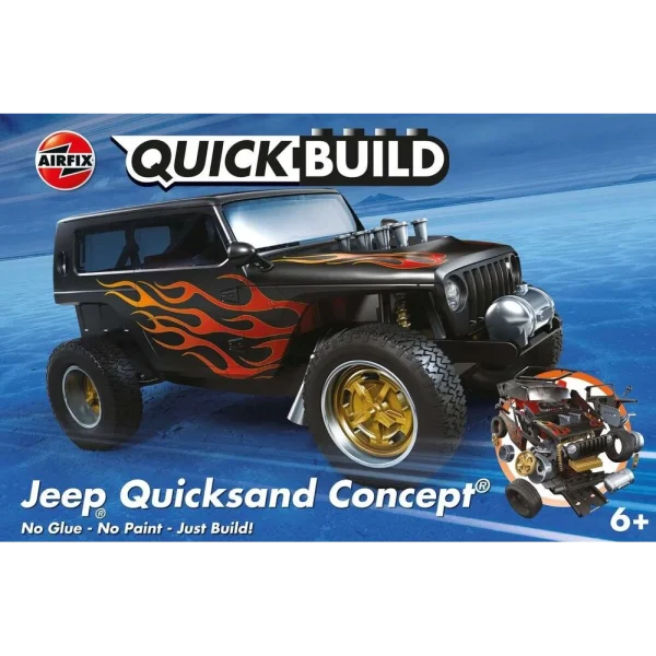 Airfix - QUICKBUILD Jeep 'Quicksand' Concept - J6038