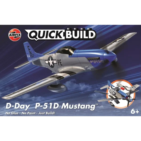 1606046 Airfix - QUICKBUILD-Day Mustang - J6046