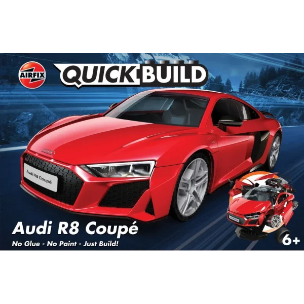 Airfix - QUICKBUILD Audi R8 Coupe - J6049