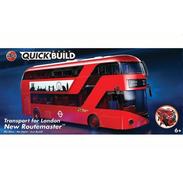 Airfix - QUICKBUILD New Routemaster Bus - J6050