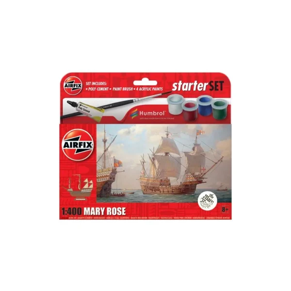 1655114 Airfix - Small Starter Set NEW Mary Rose - A55114A