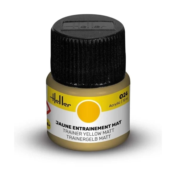 1709024 Heller - Acrylic Colour 024 Trainer Yellow Matt - 9024