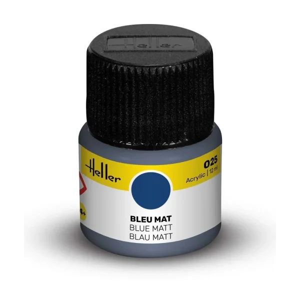 1709025 Heller - Acrylic Colour 025 Blue Matt - 9025