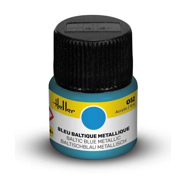 1709052 Heller - Acrylic Colour 052 Baltic Blue Metallic - 9052