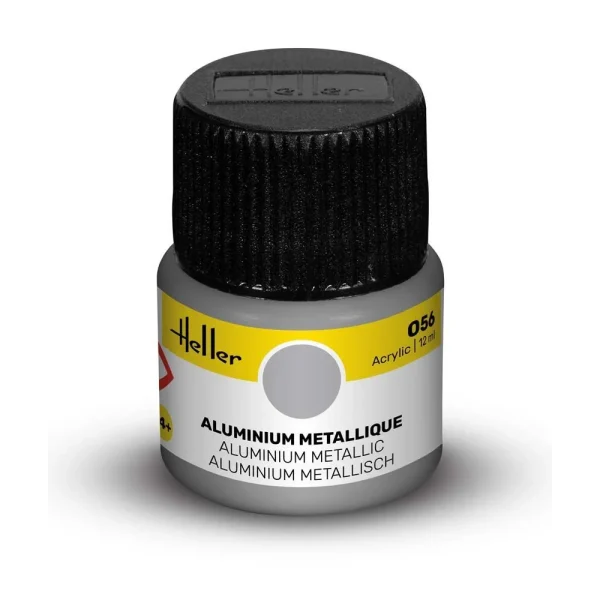 1709056 Heller - Acrylic Colour 056 Aluminium Metallic - 9056