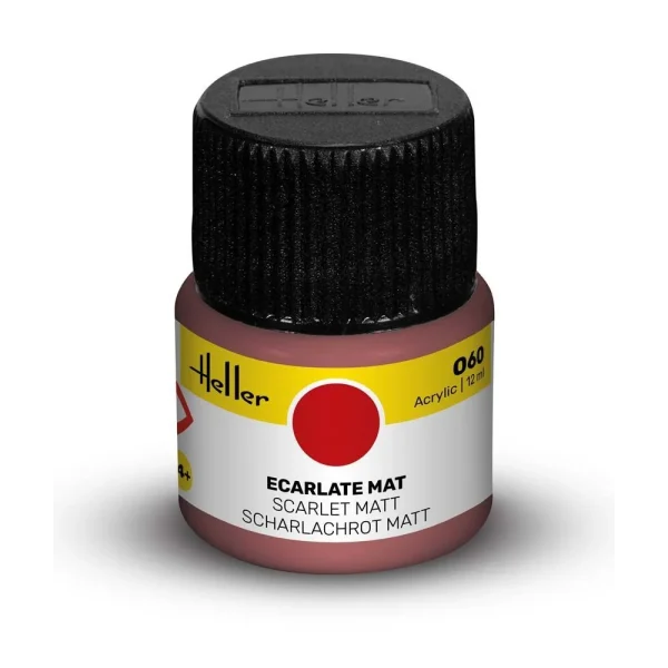 1709060 Heller - Acrylic Colour 060 Scarlet Matt - 9060