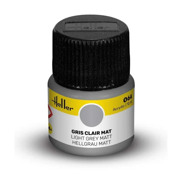 1709064 Heller - Acrylic Colour 064 Light Grey Matt - 9064