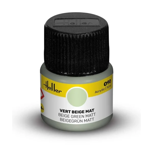 1709090 Heller - Acrylic Colour 090 Beige Green Matt - 9090