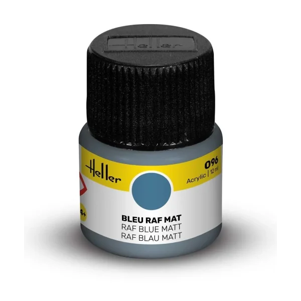 1709096 Heller - Acrylic Colour 096 Raf Blue Matt - 9096