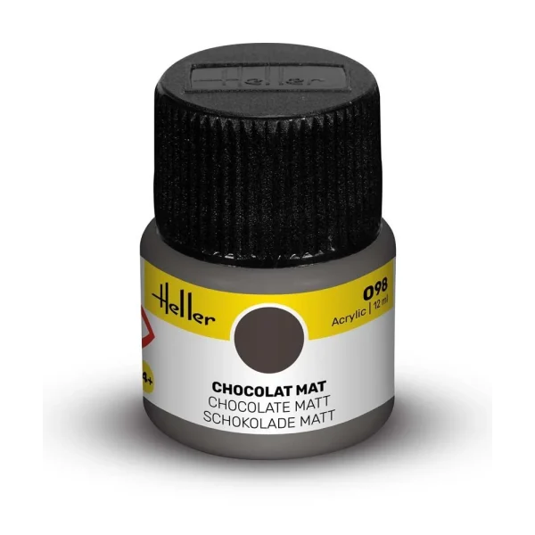 1709098 Heller - Acrylic Colour 098 Chocolate Matt - 9098