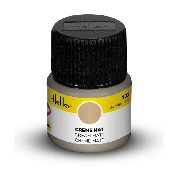 1709103 Heller - Acrylic Colour 103 Cream Matt - 9103