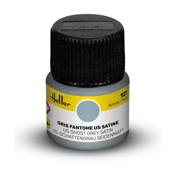 1709127 Heller - Acrylic Colour 127 US Ghost Grey Satin - 9127