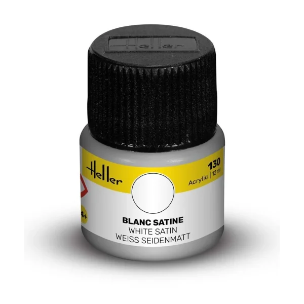 1709130 Heller - Acrylic Colour 130 White Satin - 9130