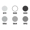 1709401-1 Heller - Acrylic Colour Set Civil Aircraft 6 x 12 ml + Brush - 9401