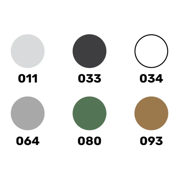 Heller - Acrylic Colour Set Military Aircraft 6 x 12 ml + Brush - 9402