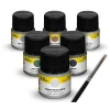 Heller - Acrylic Colour Set Military Aircraft 6 x 12 ml + Brush - 9402