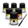 1709403 Heller - Acrylic Colour Set Sports Car 6 x 12 ml + Brush - 9403