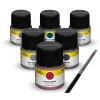 1709405 Heller - Acrylic Colour Set Navy 6 x 12 ml + Brush - 9405