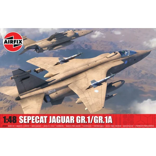 3129028688 Airfix - SEPECAT Jaguar GR.1/GR.1A - A11010