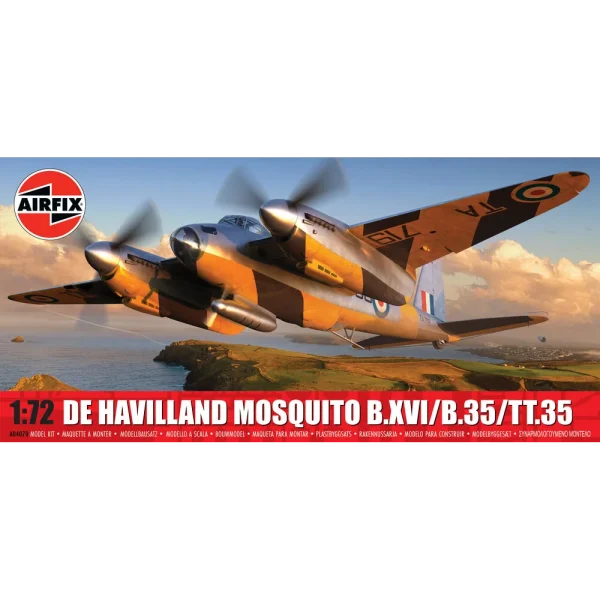 3129038618 Airfix - de Havilland Mosquito B.XVI/B.35/TT.35 - A04070