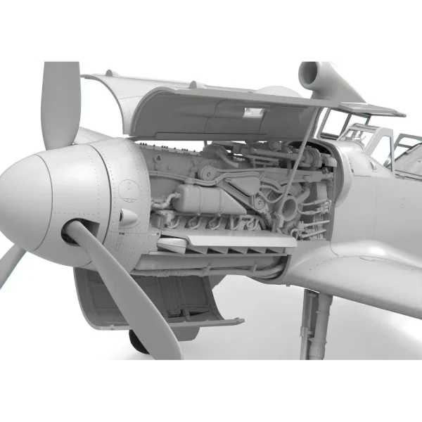 3129038663-42 Airfix - Messerschmitt Bf109G-5/G-6 - A17003