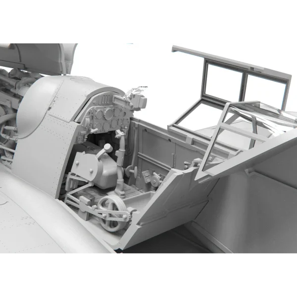 3129038663-45 Airfix - Messerschmitt Bf109G-5/G-6 - A17003
