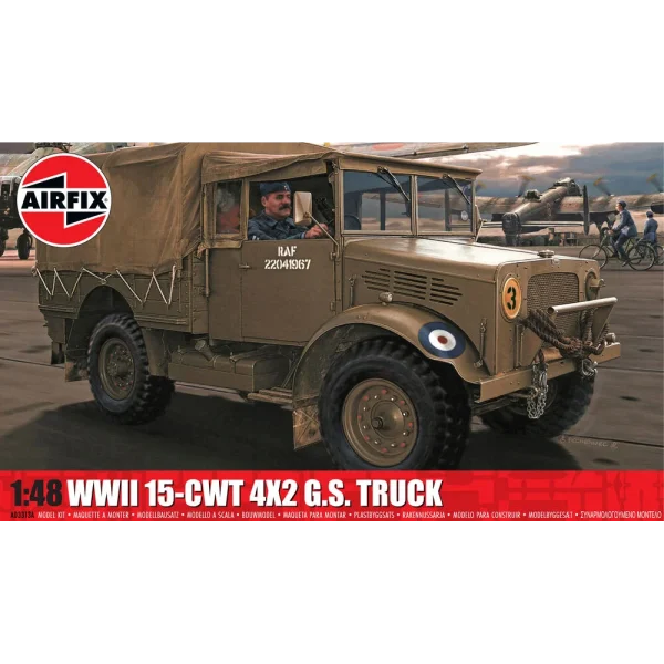 Airfix - WWII RAF 15-cwt 4 x 2 G.S. Truck - A03313A