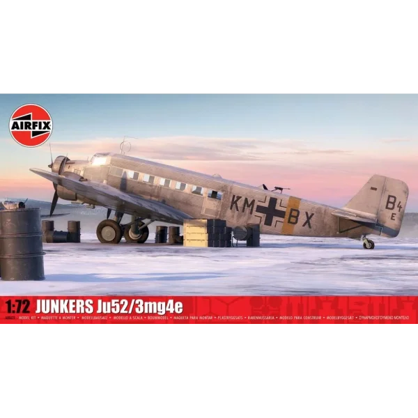 3129052027 Airfix - Junkers Ju52/3mg4e - A08022