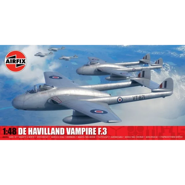 3129052263 Airfix - De Havilland Vampire F.3 - A06107A