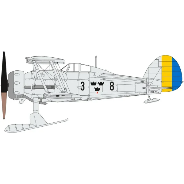 3129053680-1 Airfix - Swedish Air Force 100th Anniversary Set - A40004